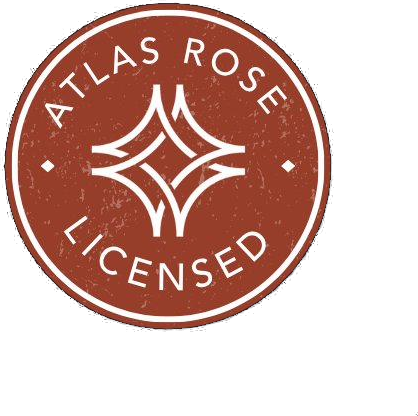 Atlas Rose Licensed Partner badge